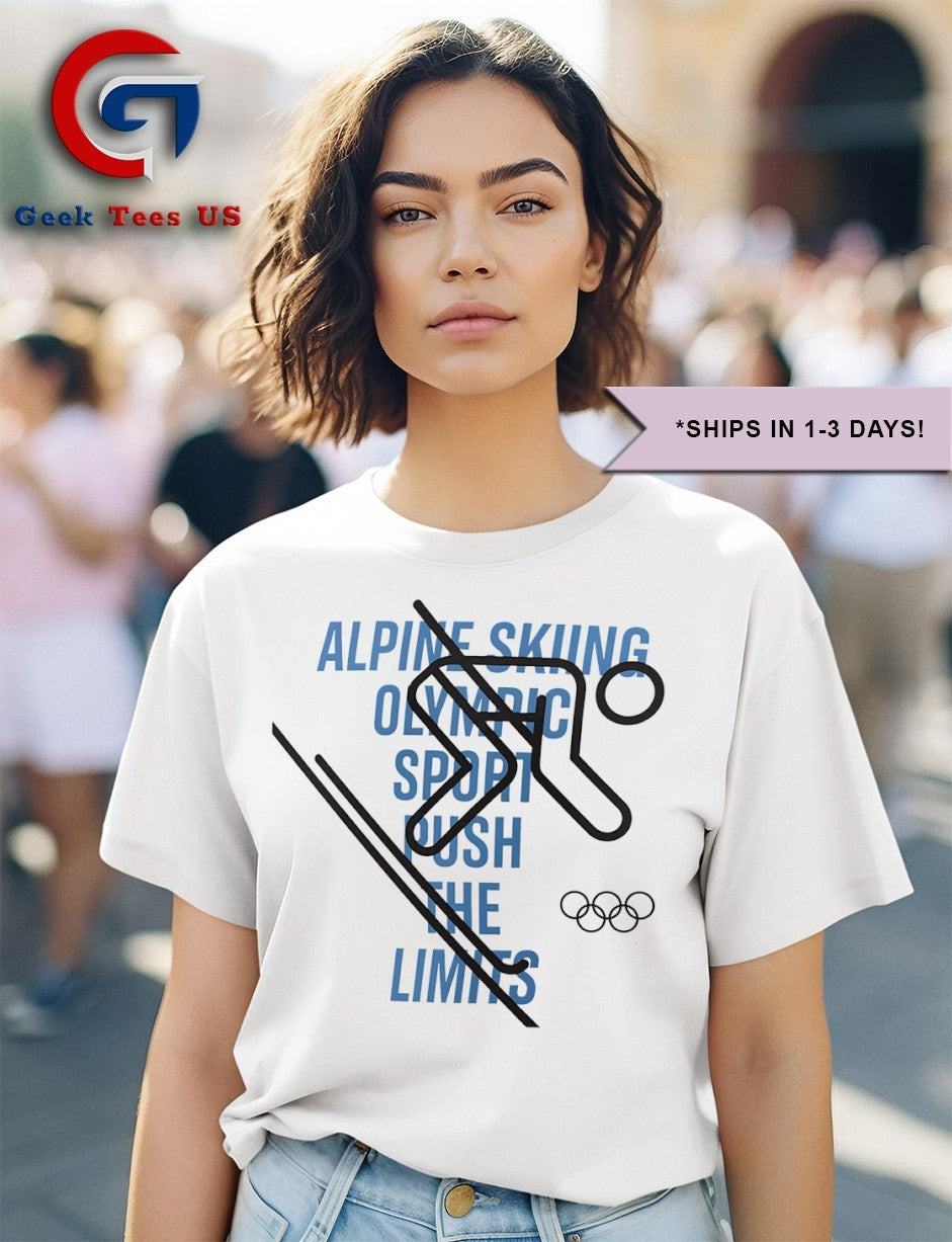 The Olympic Collection Alpine Skiing 2025 shirt