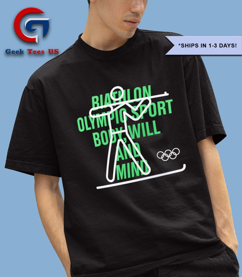 The Olympic Collection Biathlon 2025 shirt