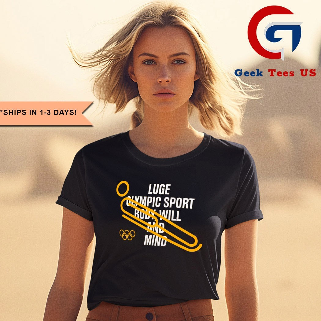 The Olympic Collection Luge 2025 shirt