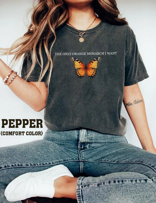 The Only Orange Monarch I Want Shirt, Protect Democracy Shirt, Trump FDT Shirt, Trendy Tee