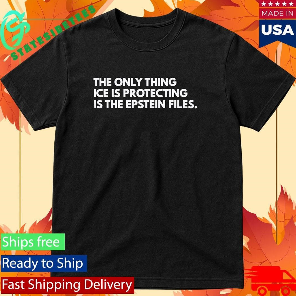 The Only Thing Ice is Protecting is the Epstein Files Shirt