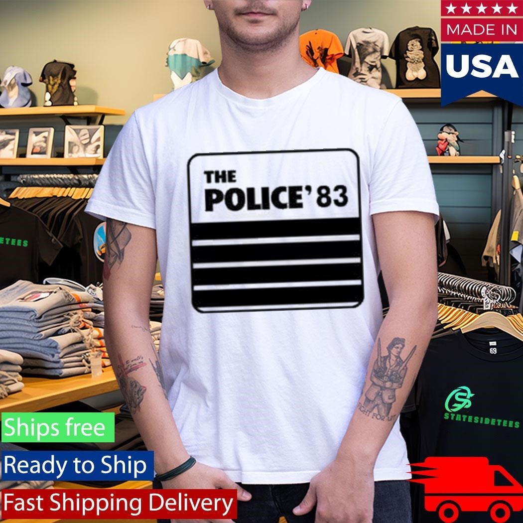 The Police 1983 Tour Shirt