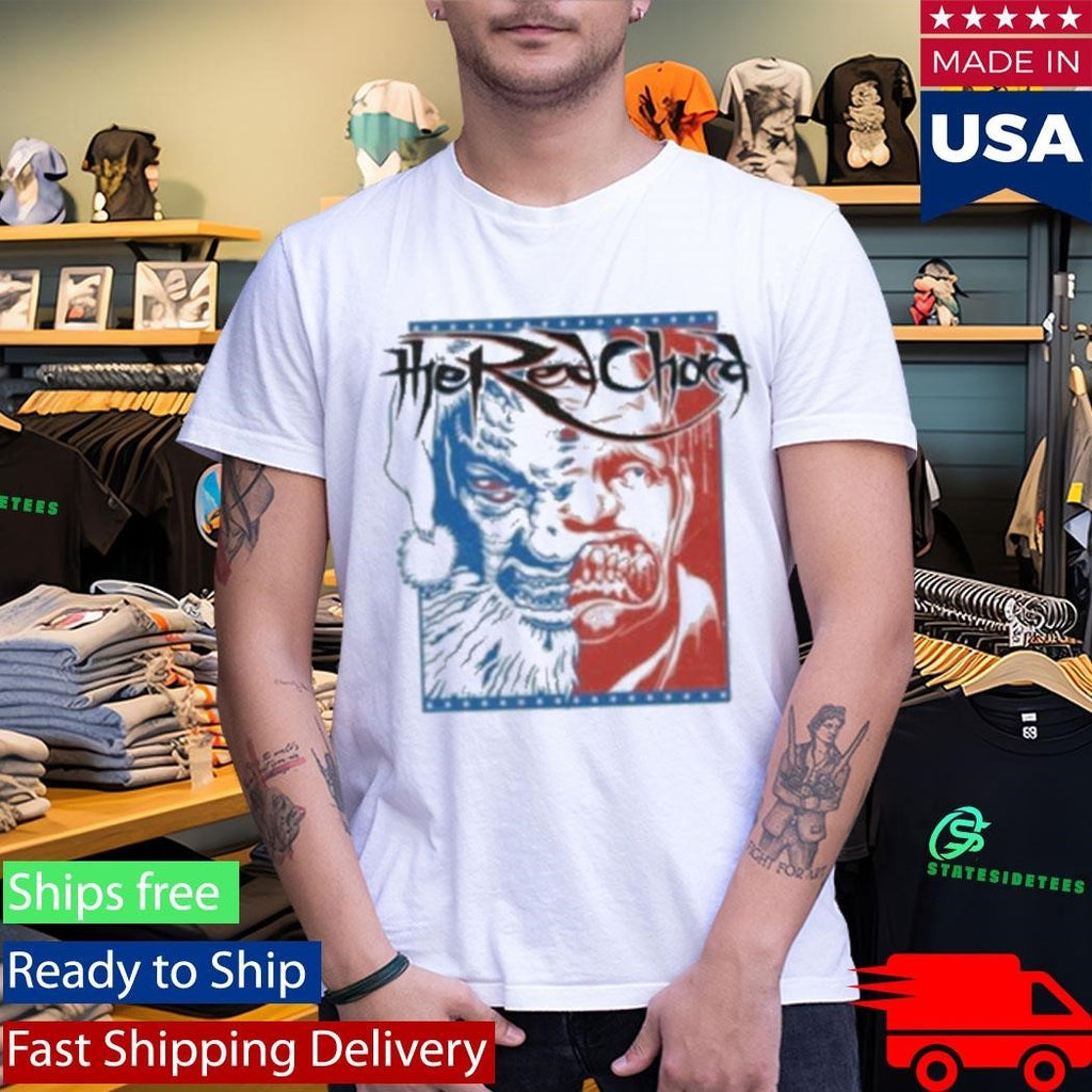The Red Chord Split Face Shirt