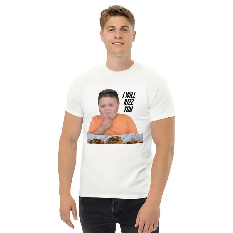 The Rizzler I Will Rizz You Unisex T-shirt Hoodie, Sweatshirt | DripVista.com