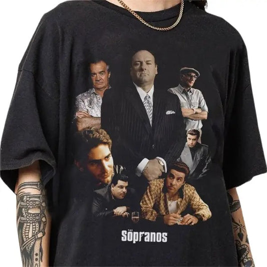 The S0pranos 90s Vintage Style T-Shirt, Classic Retro Graphic unisex Shirt