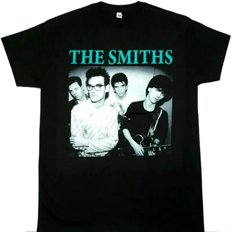 The SMITHS T-shirt Morrissey Alt Indie Rock Band Adult Men's Cotton Menswear Tshirt Hoodie, Sweatshirt | DripVista.com