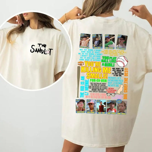 The Sandlot 2 sides T shirt, unisex, shirt trend