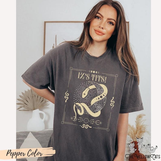 The Serpent and The Wings of Night House of Night Bookish tee, Carissa Broadbent Officially Licensed merch Nyaxia Little Serpent