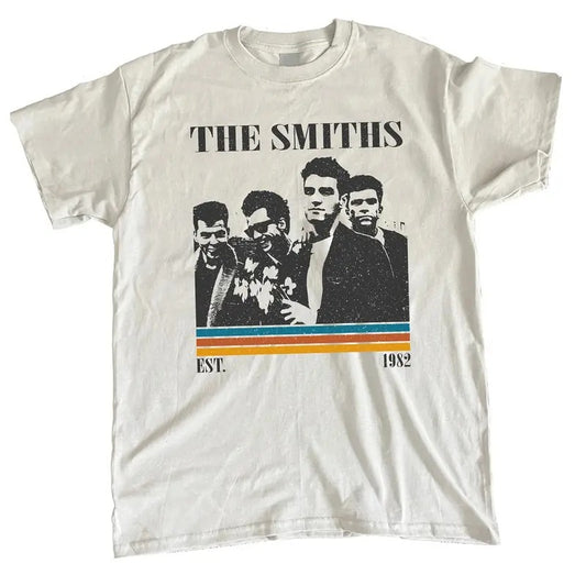 The Smiths Shirt Punk Band Vintage 80s Music Band Graphic Tee Shirt Merch Men Women Menswear Top