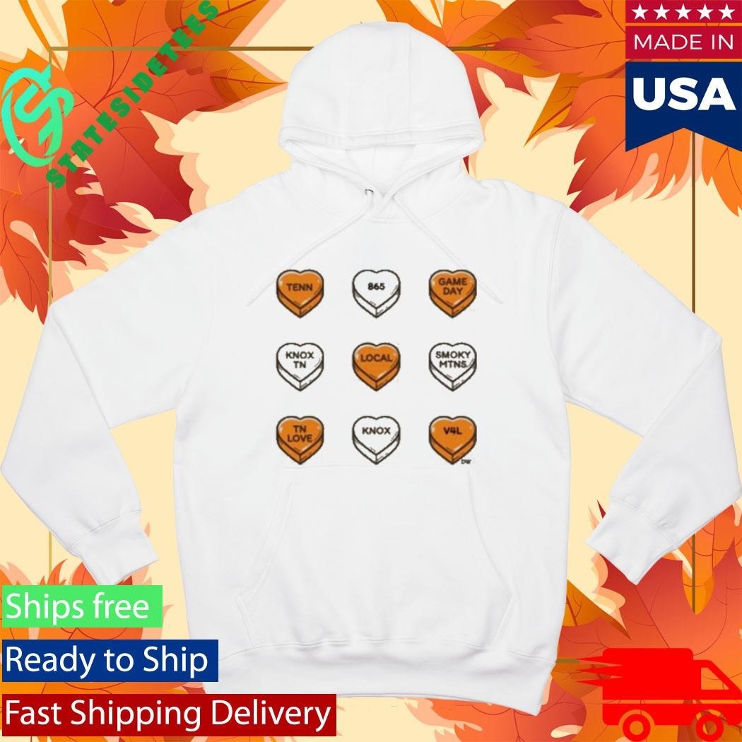 The Tenn Gameday Candy Hearts Shirt