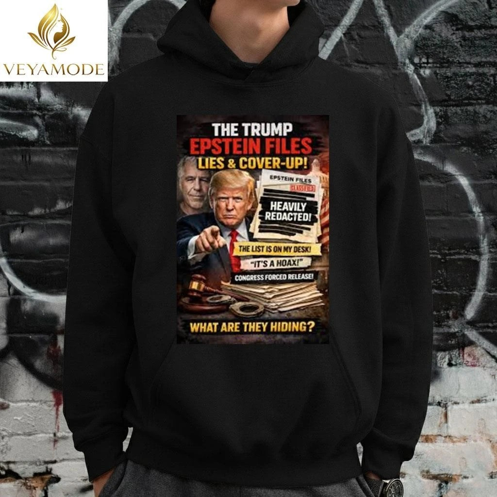 The Trump Epstein files lies and cover up tee