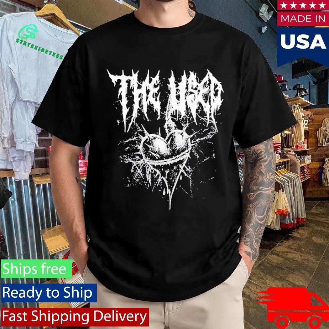 The Used Spiked Heart Shirt