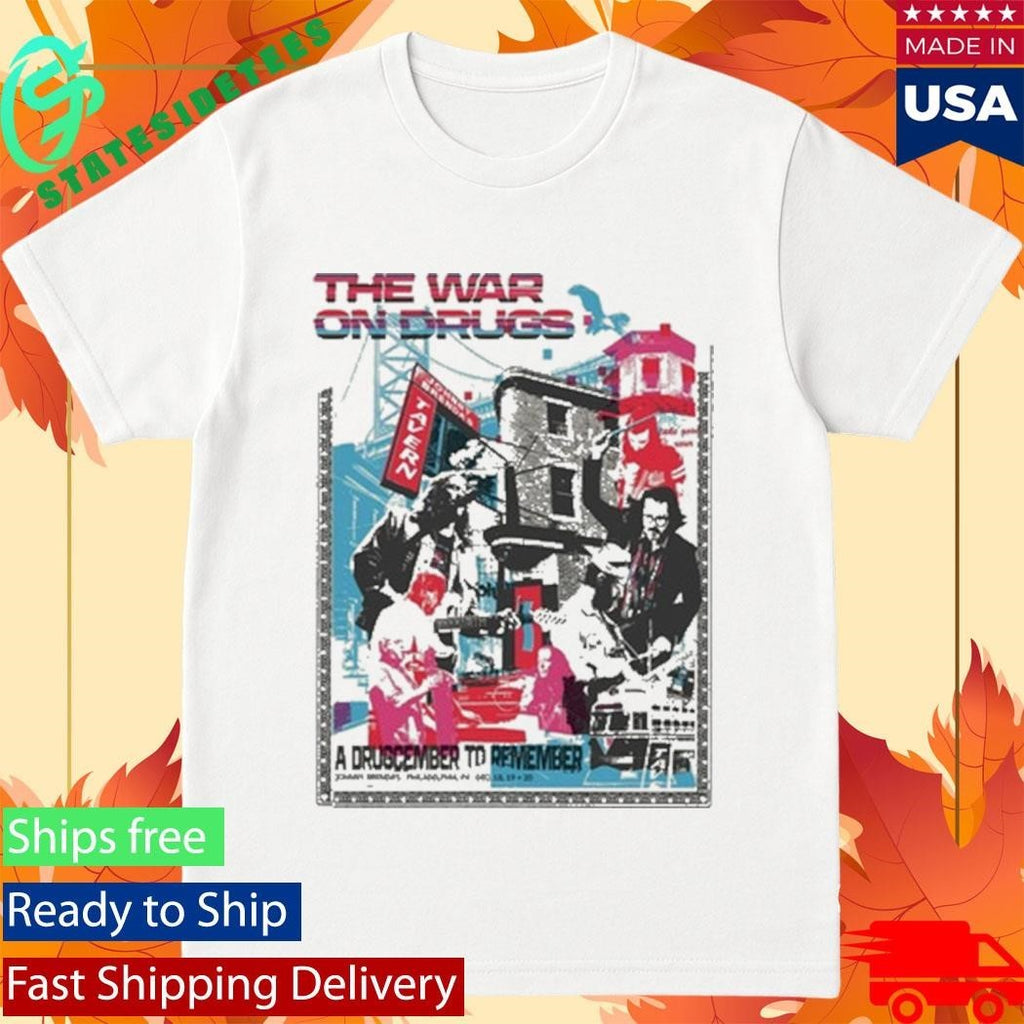 The War On Drugs Dec 19-20 2025 Philadelphia Shirt