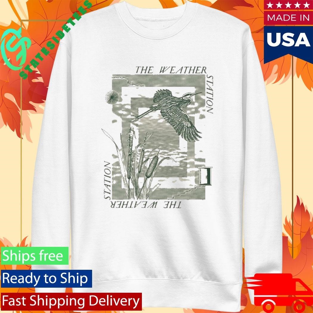 The Weather Station Heron Shirt