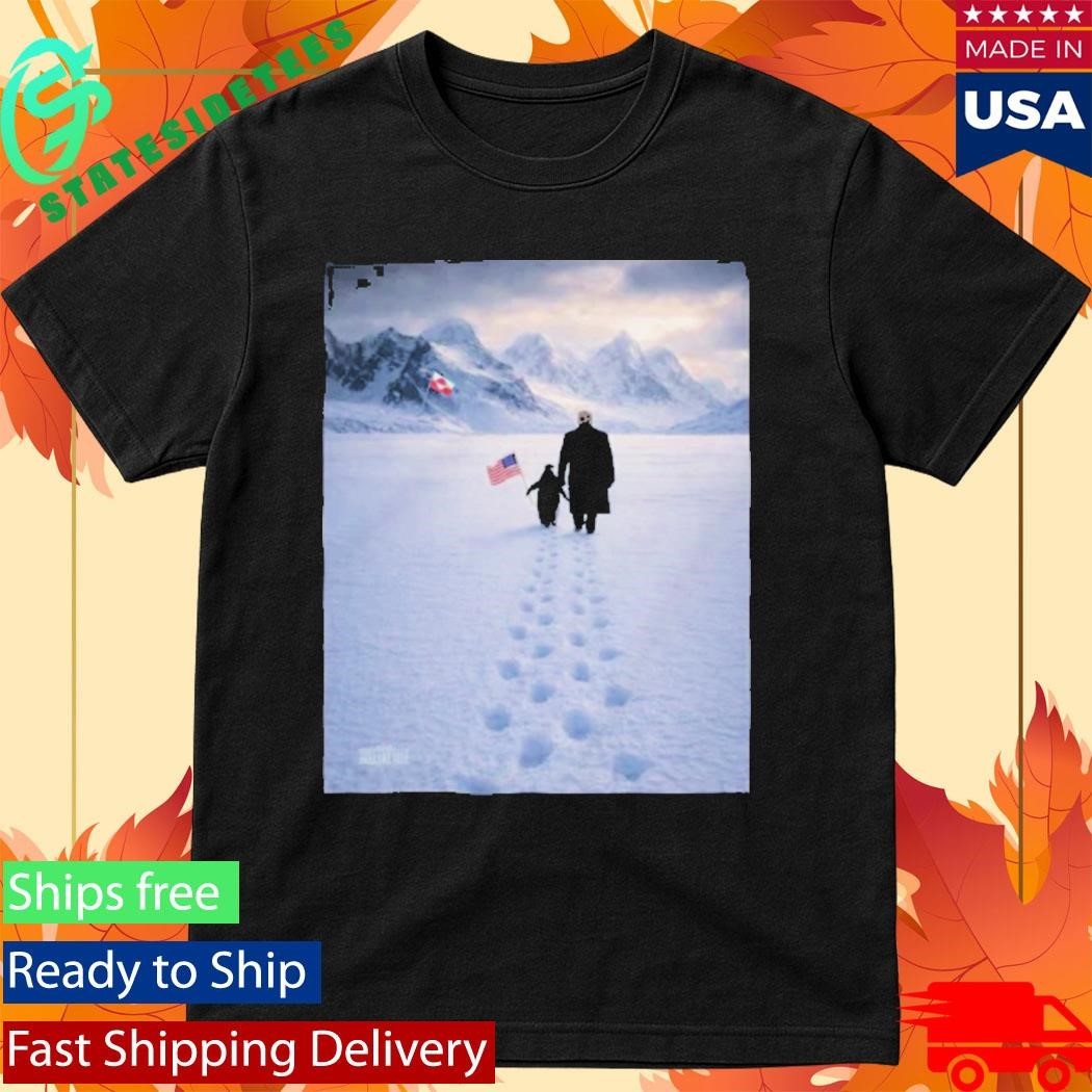 The White House Donald Trump Embrace The Penguin Poster Shirt