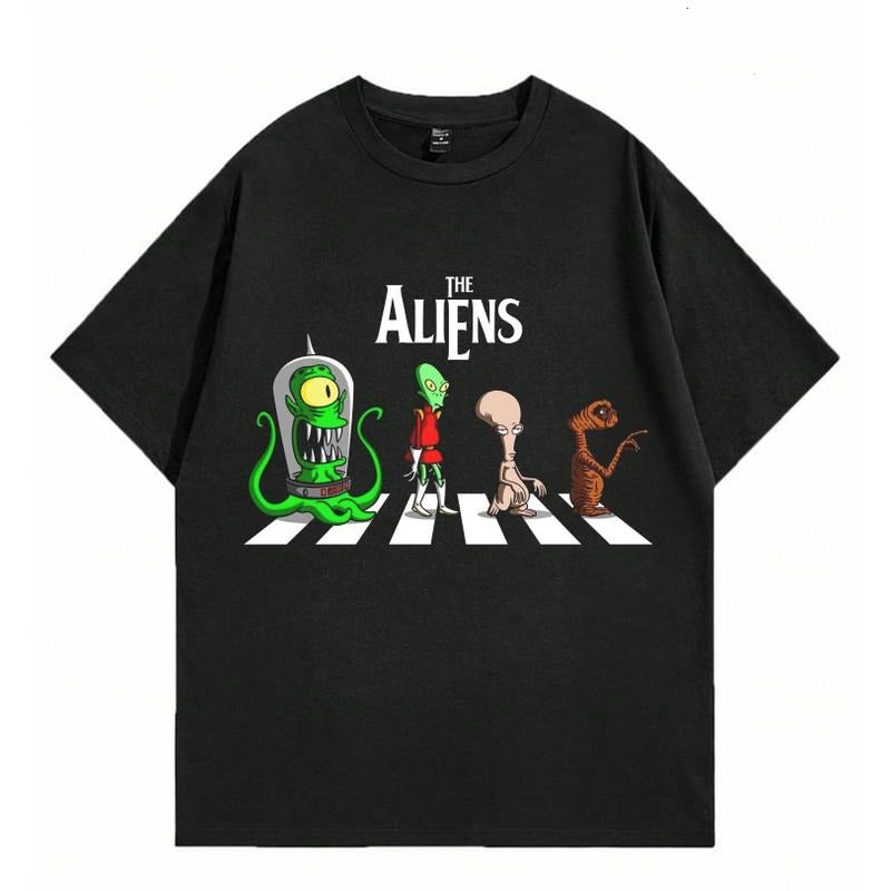 The abbey road the aliens t-shirt Hoodie, Sweatshirt | DripVista.com
