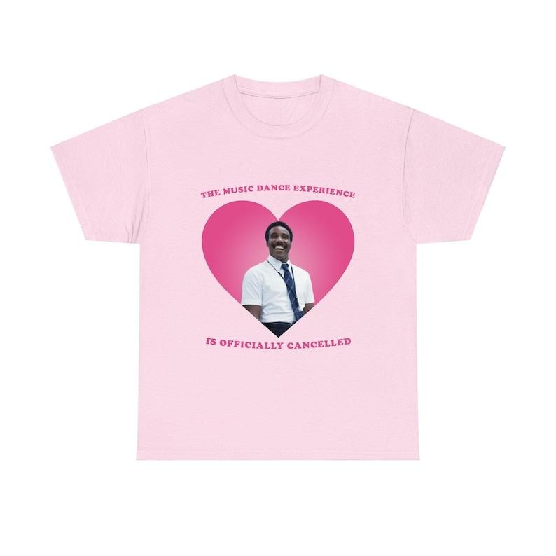 The music dance experience is officially canceled Mr. Milchick Severance pink heart shirt Hoodie, Sweatshirt | DripVista.com