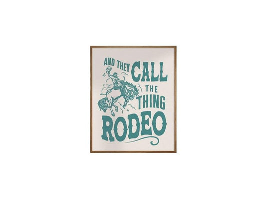 They Call The Thing Rodeo, GiclÉE Fine Art Print, Wild West Art, Cowboy Print, Poster Prints No Frame, Gifts For Him Her Art Prints, Wall Decoration, Big Wall Decor, Gifts For Birthday Landscape Photo Ornaments Artistic
