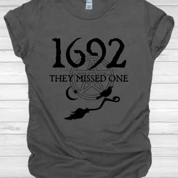 They Missed One 1692 T-shirt Hoodie, Sweatshirt | DripVista.com
