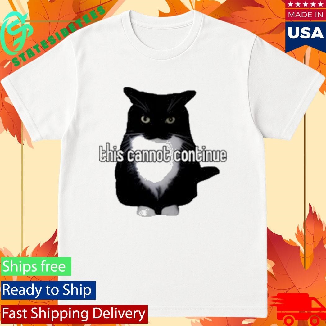 This Cannot Continue Unicouniuni Shirt