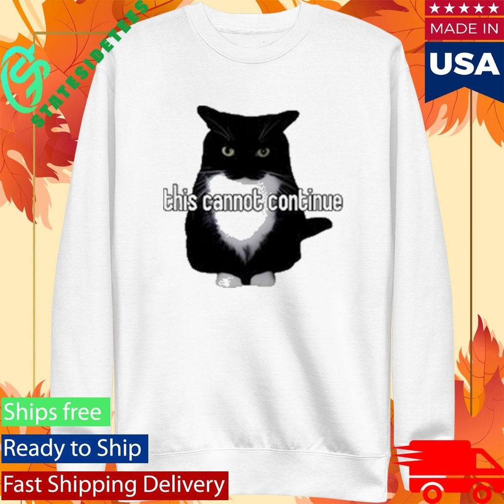 This Cannot Continue Unicouniuni Shirt