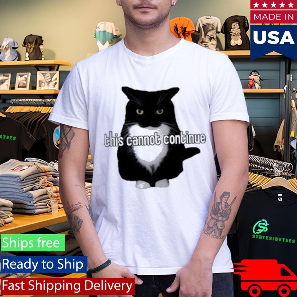 This Cannot Continue Unicouniuni Shirt