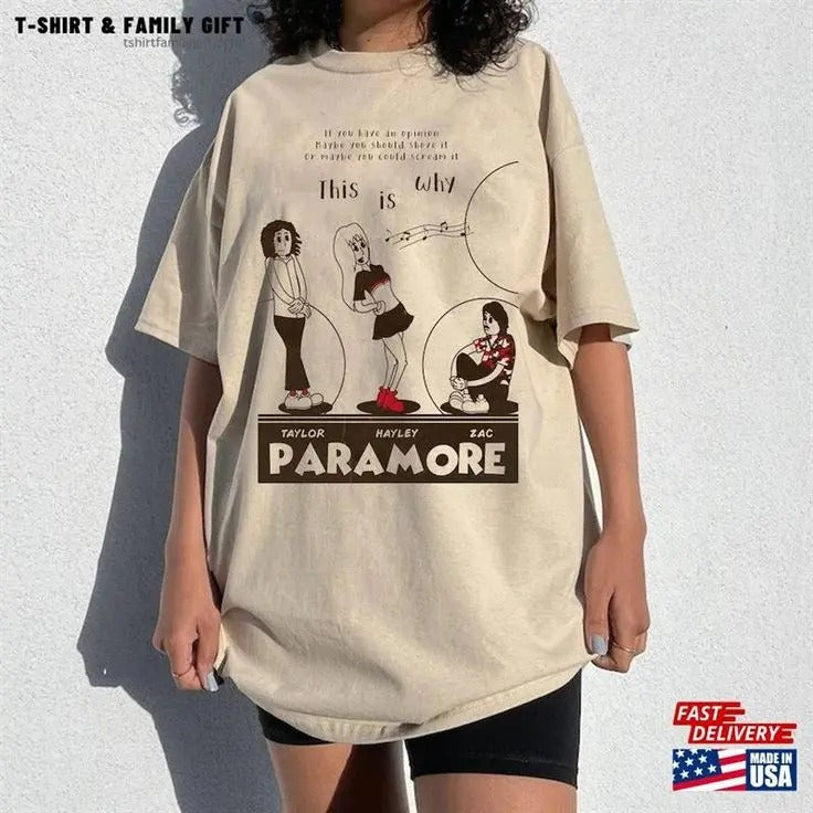 This Is Why Funny Shirt, Rock Band Hayley Williams Graphic Tee Hoodie, Sweatshirt | DripVista.com