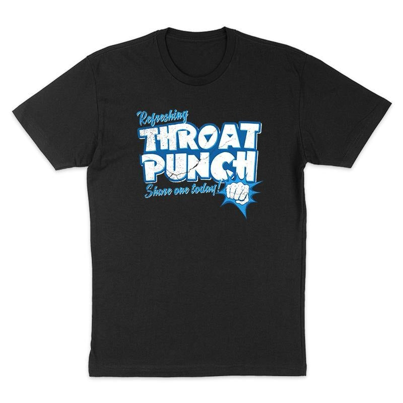 Throat Punch Tee, Funny Shirt, Dark Humor Tee, Hoodie Sweatshirt | DripVista.com