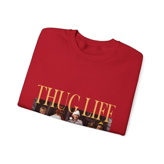 Thu.g Lif.e Christmas Sweatshirt, Christmas Characters Shirt, Christmas Movies