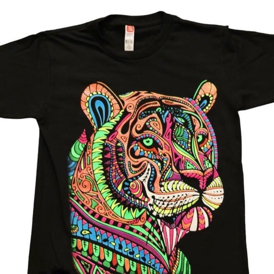 Tiger t-shirt Casual Cotton