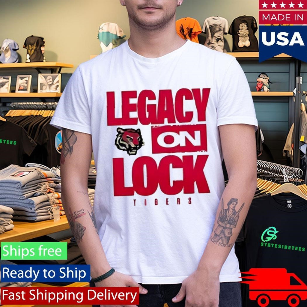 Tigers Legacy On Lock Buzzer Beater Shirt
