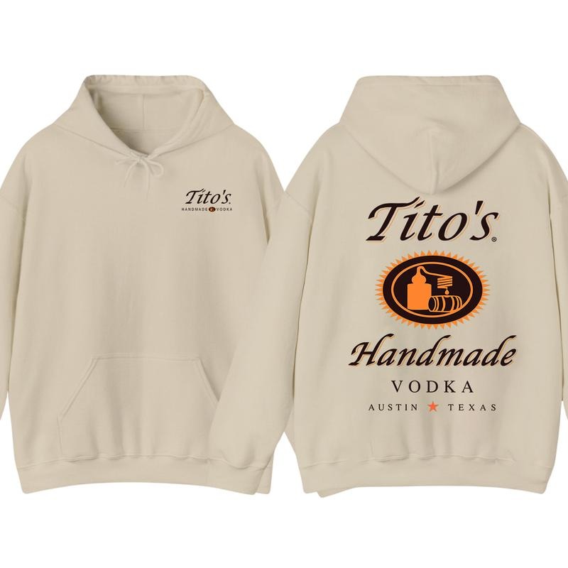 Tito'WB shield Handmade Vodka Hoodie, Full Color Colors Available, For Men, For Women T-Shirts, Sweatshirt | DripVista.com