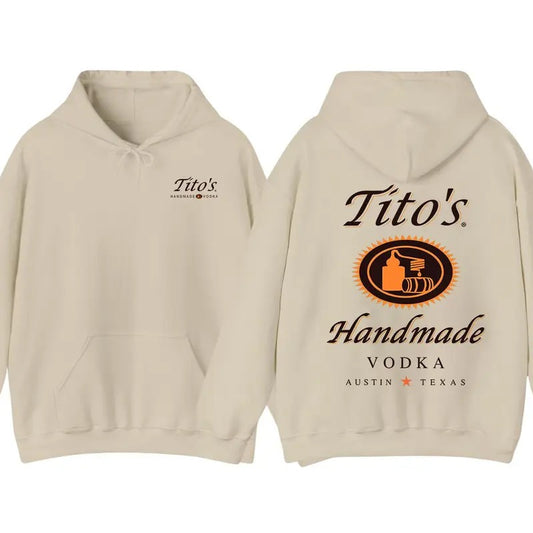 Titos Handmade Vodka Hoodie Unisex Mens Womens Hoo_808 , Multiple Colorways - Full Size Range
