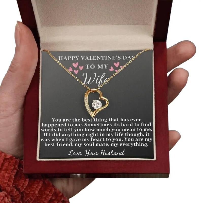 To My Wife Necklace, You Are The Best Thing That Ever Happened To Me, Gift For Her, Wife, Anniversary, Valentine,...