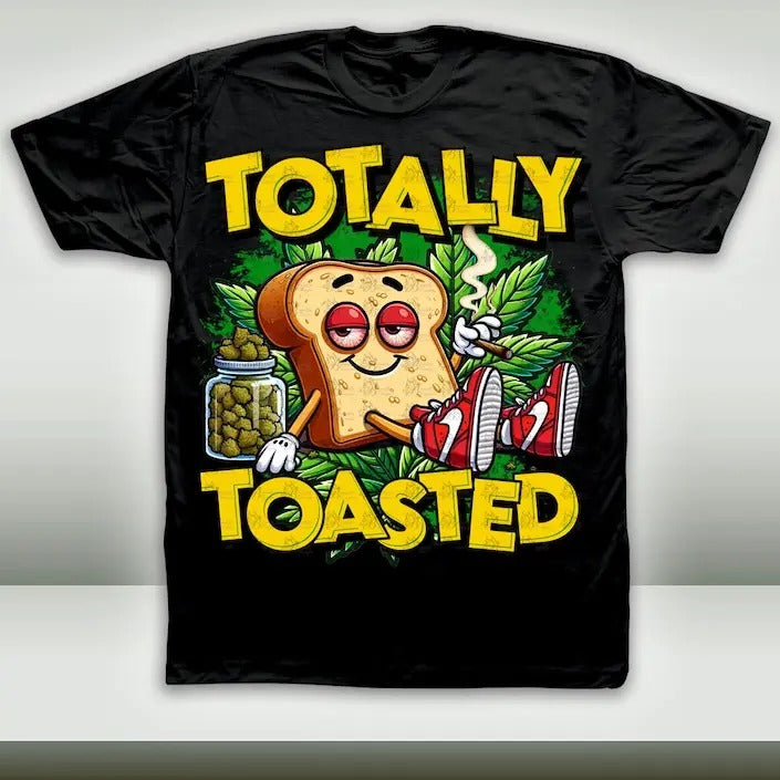 Toasted 420 Graphic T-Shirt, Gift For Fan