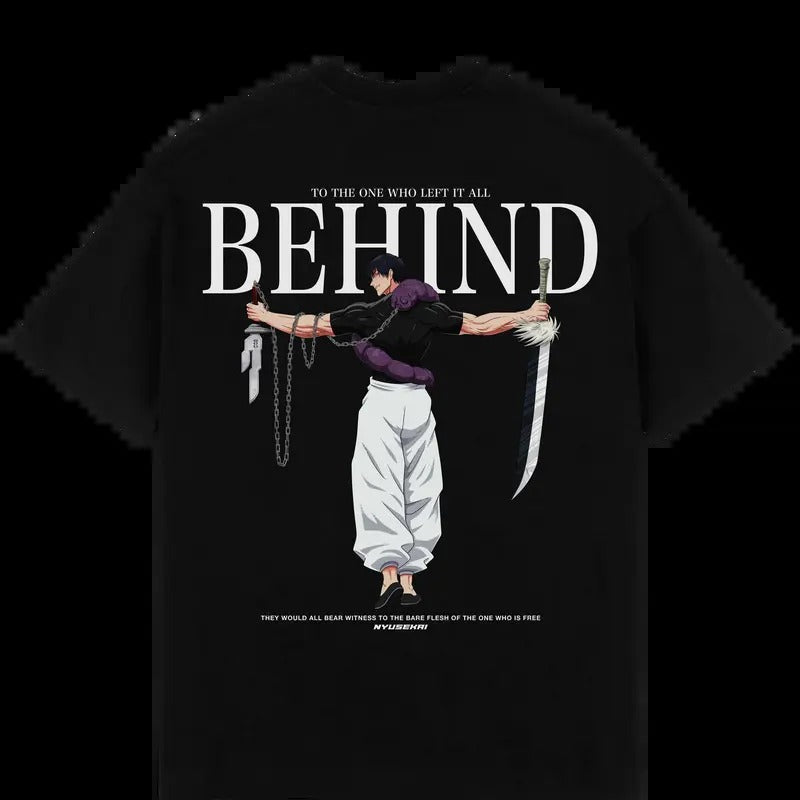 Toji X The one who left it all behind - Jujutsu Kaisen Oversize T-Shirt T-shirt Hoodies & Sweatshirts | DripVista.com