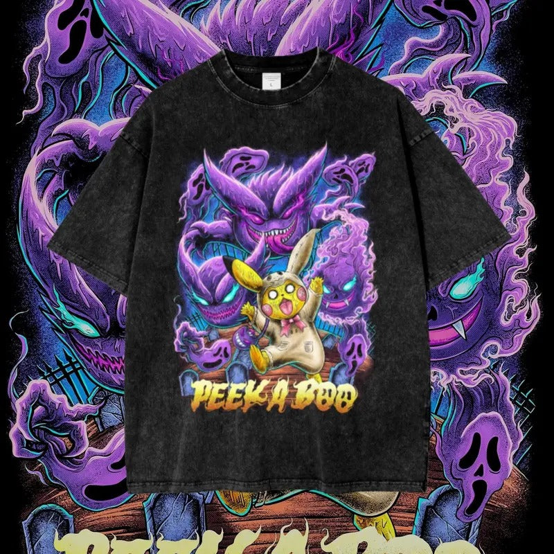 Tokyo Ghoul Heavy Washed Shirt,  Ken Kaneki Unisex Anime T-Shirt Hoodie, Sweatshirt | DripVista.com