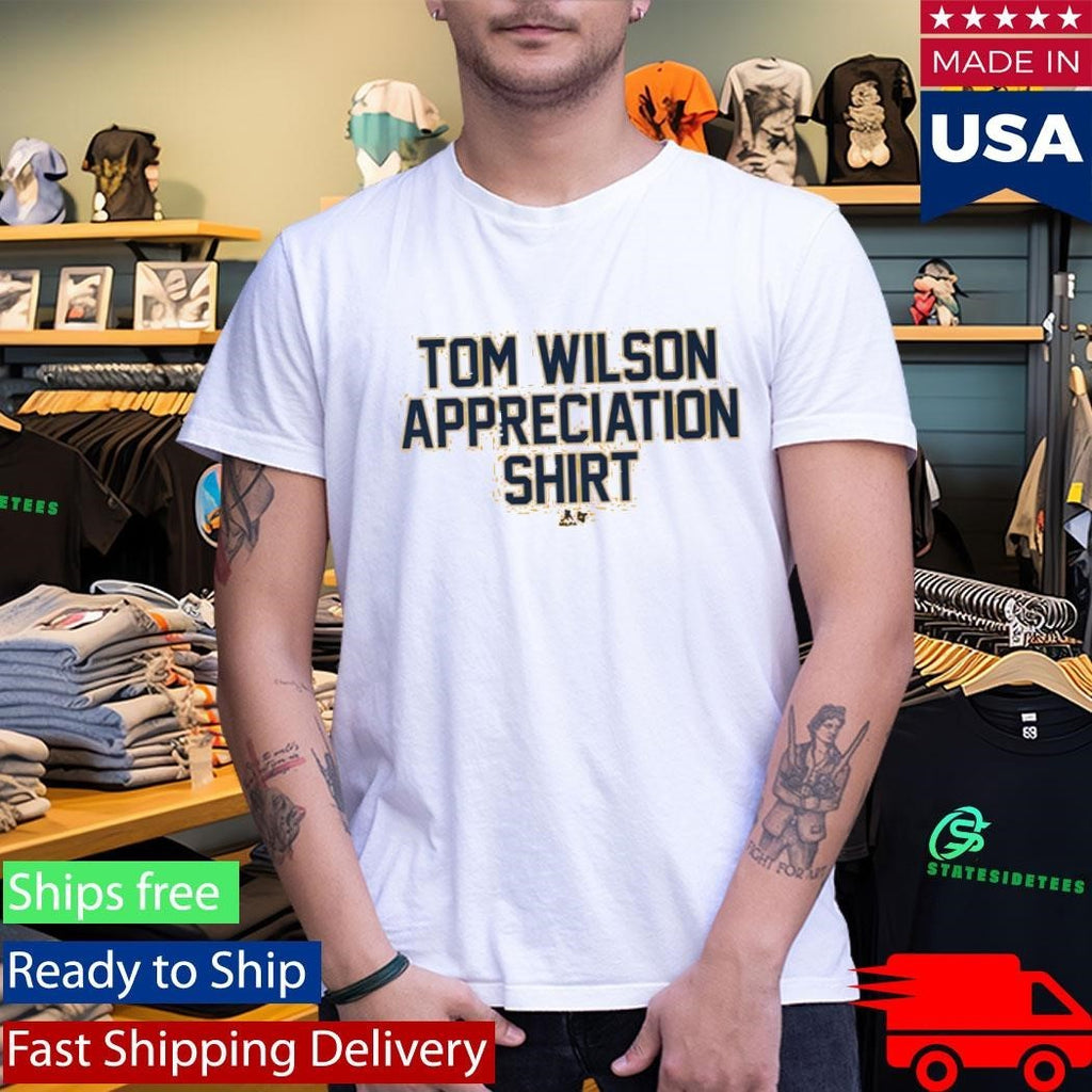 Tom Wilson Appreciation Washington Hockey Shirt