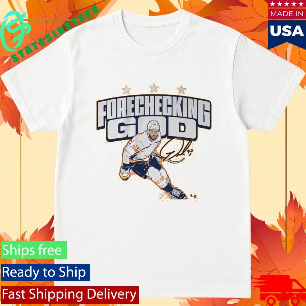 Tom Wilson Forechecking God Shirt