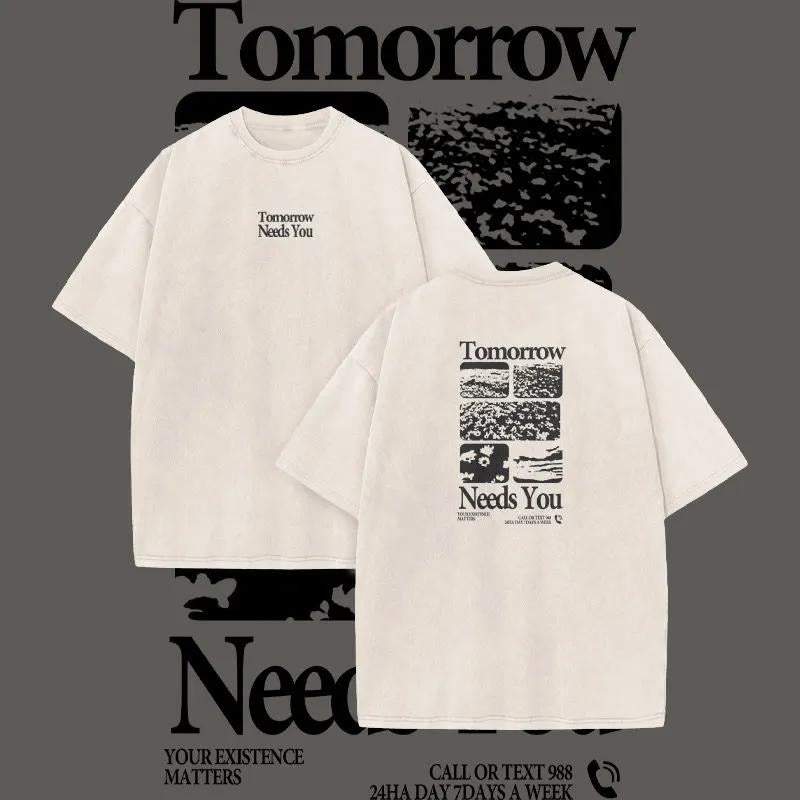 Tomorrow Needs You - MENTAL HEALTH 988 Tee Hoodie, Sweatshirt | DripVista.com