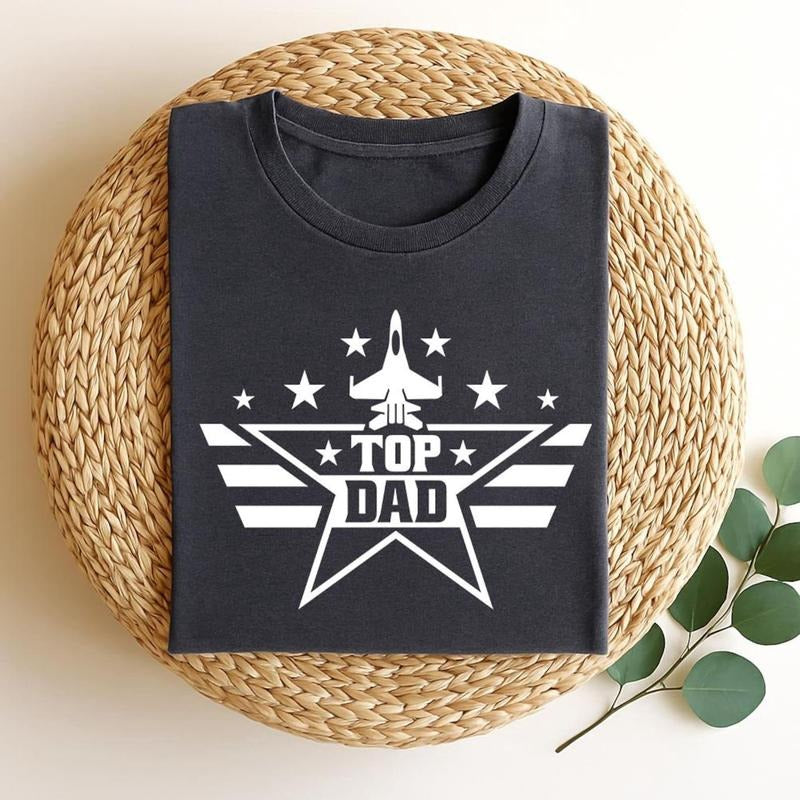 Top Dad T-Shirt, Father's Day Gift, Dad Gift from Daughter or Son, Funny Men's Tee, Gift for Him, Graphic Dad Shirt Fathers Day