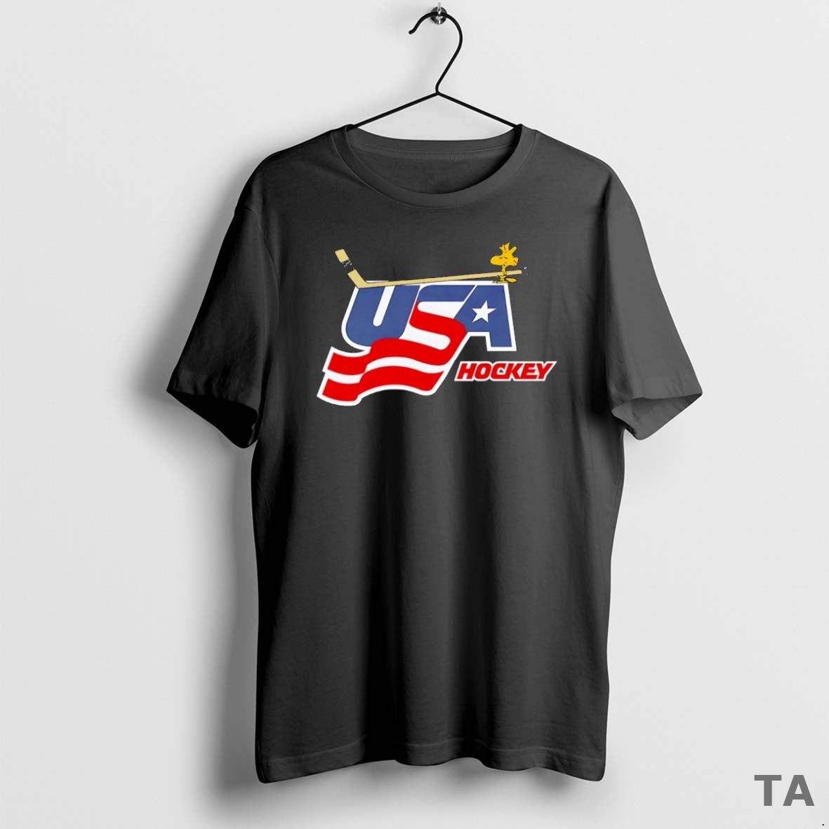 Top Peanuts Woodstock Usa Hockey T Shirt Sweater Hoodie, Sweatshirt | DripVista.com