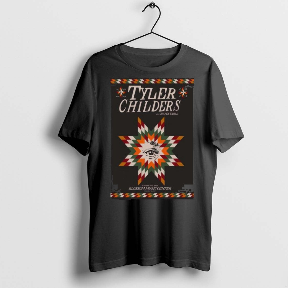 Top Premium Tyler Childers Tour Cuyahoga Falls Ohio October 7 2025 Long Sleve T Shirts