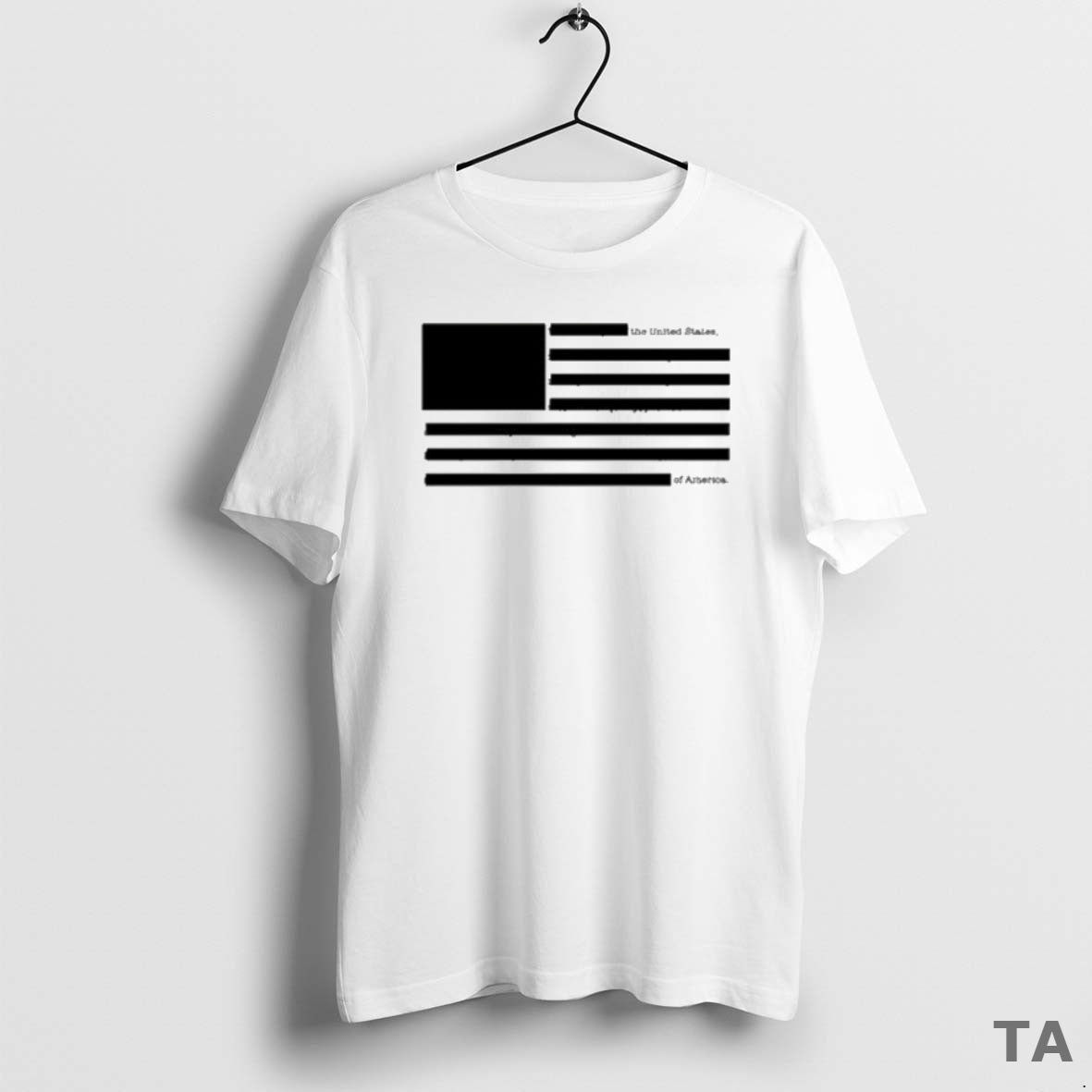 Top Shing02 Redacted Preamble The United States Of America Flag T Shirt Sweater Hoodie, Sweatshirt | DripVista.com