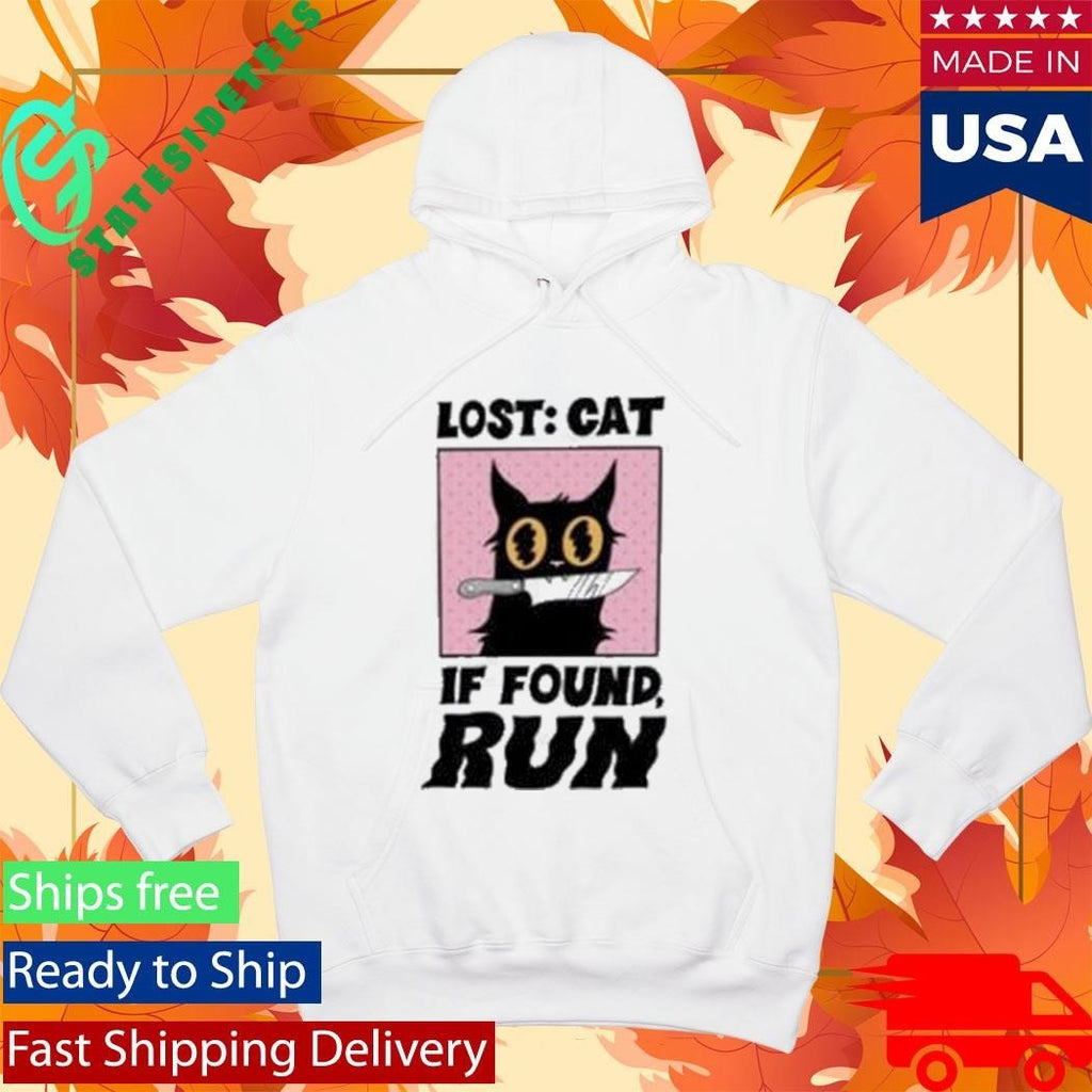 Topatoco Lost Cat If Found Run Shirt