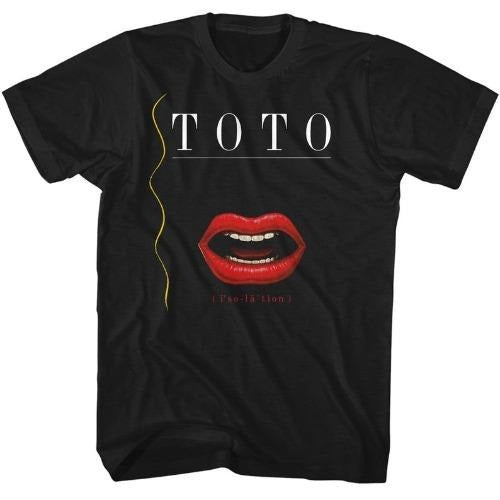 Toto Isolation Black T-Shirt made in usa