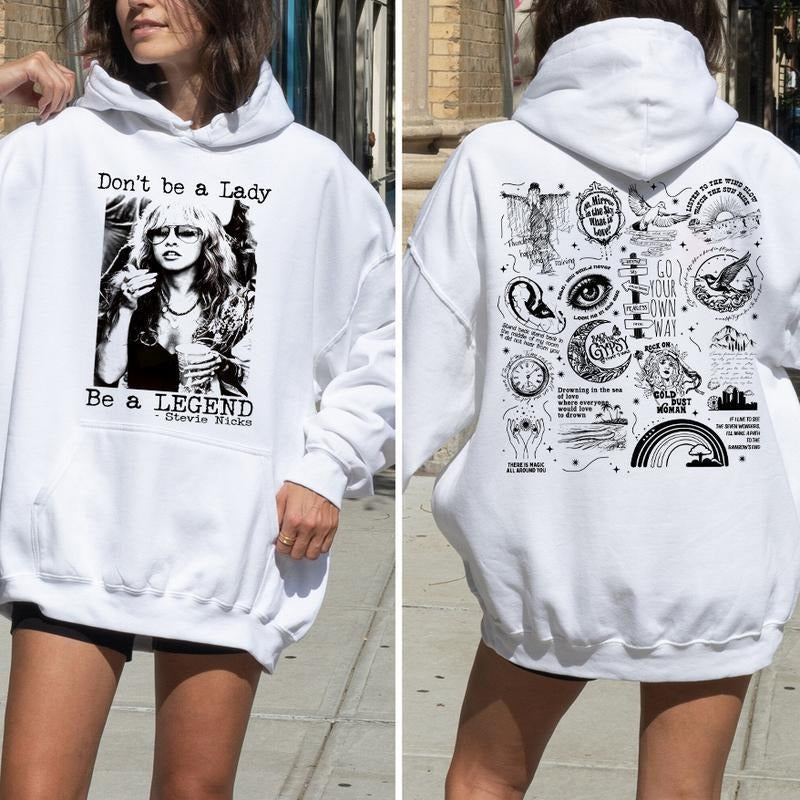 Tracklist Stevie Nicks 2 Sides Newest Hoodie, Silver Springs Shirt, Gifts For Her Sweatshirt | DripVista.com