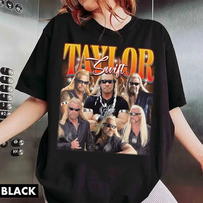 Trailer Swift Dog The Bounty Hunter Shirt, 90's Bootleg Shirt, Funny Hoodie, Unhinged Shirt Sweatshirt | DripVista.com