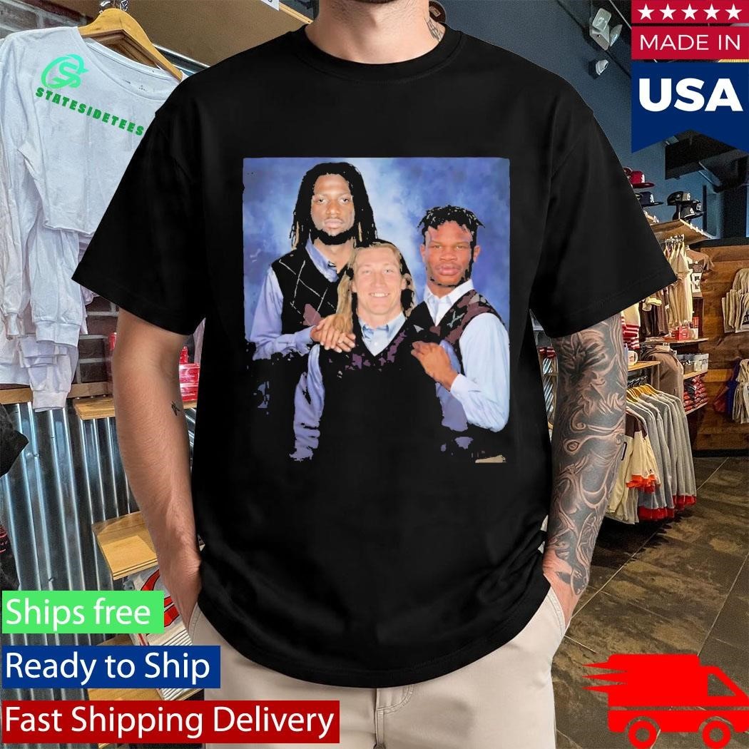 Travis Hunter Trevor Lawrence Brian Thomas Jr. Step Brothers Shirt