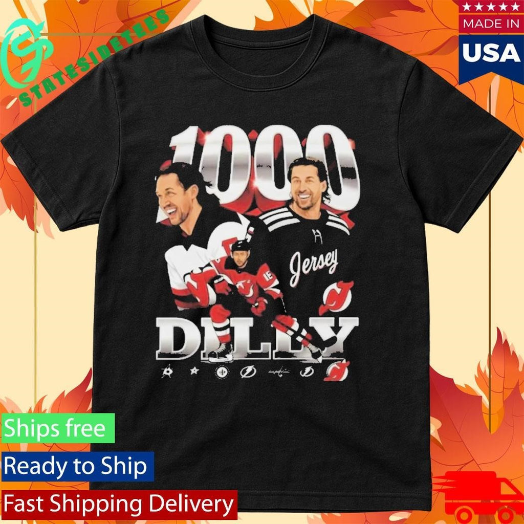 Travis Zajac 1000 Delly Games Shirt